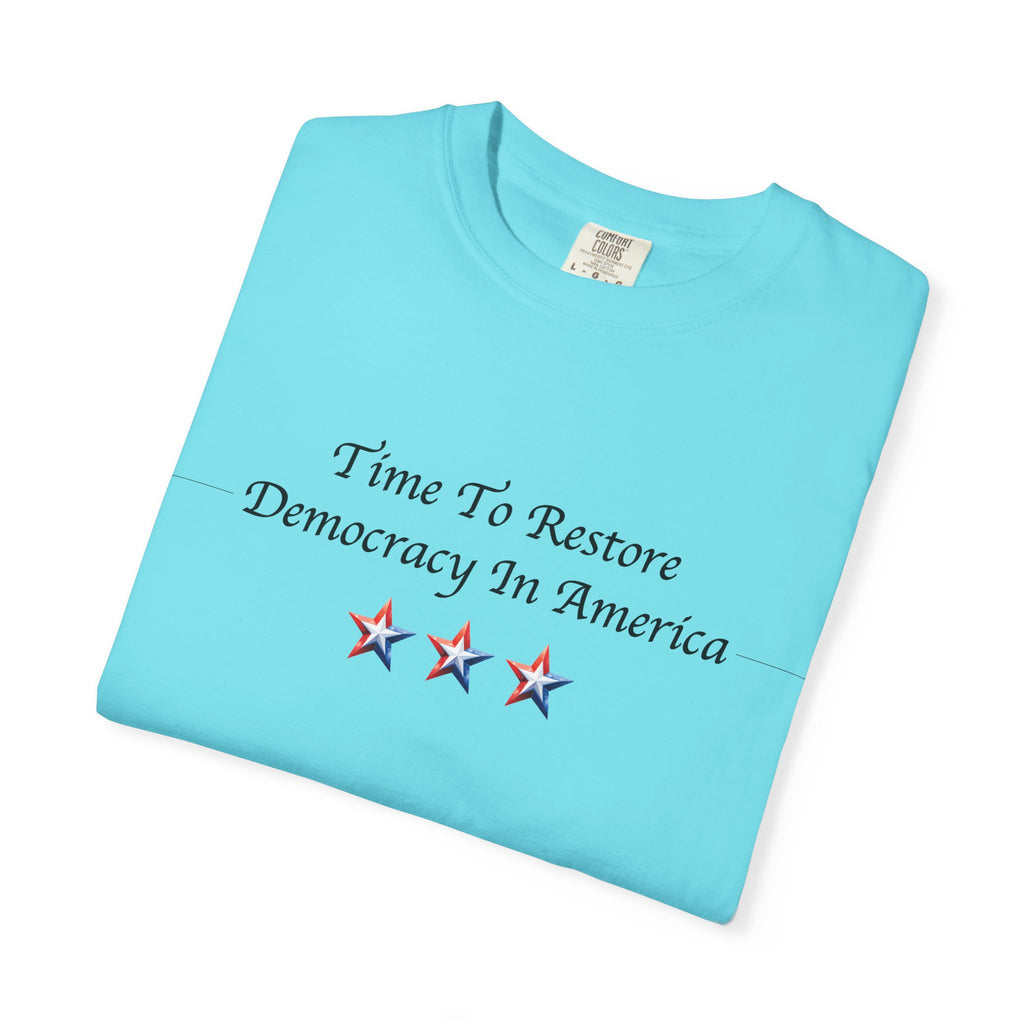 Time To Restore Democracy In America Premium T-Shirt
