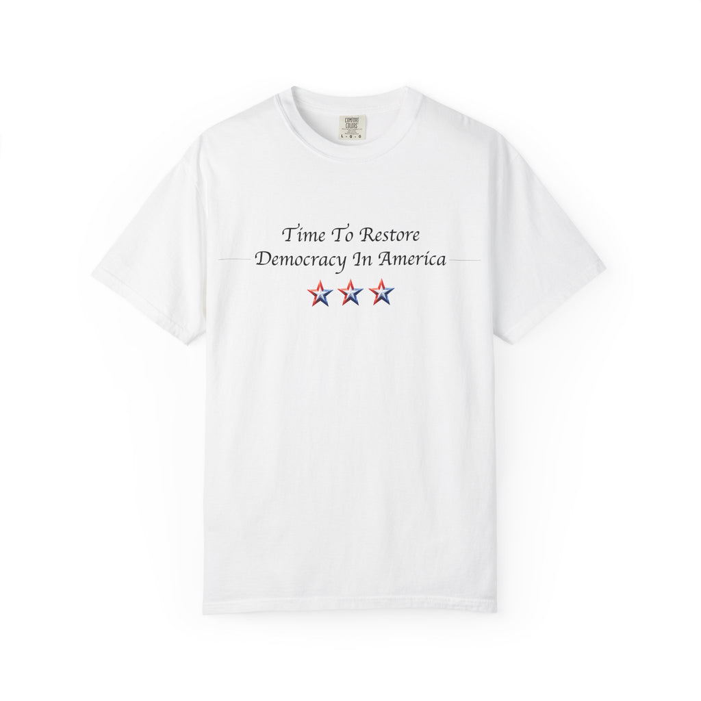 Time To Restore Democracy In America Premium T-Shirt