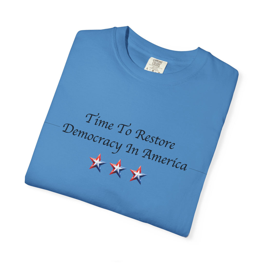 Time To Restore Democracy In America Premium T-Shirt