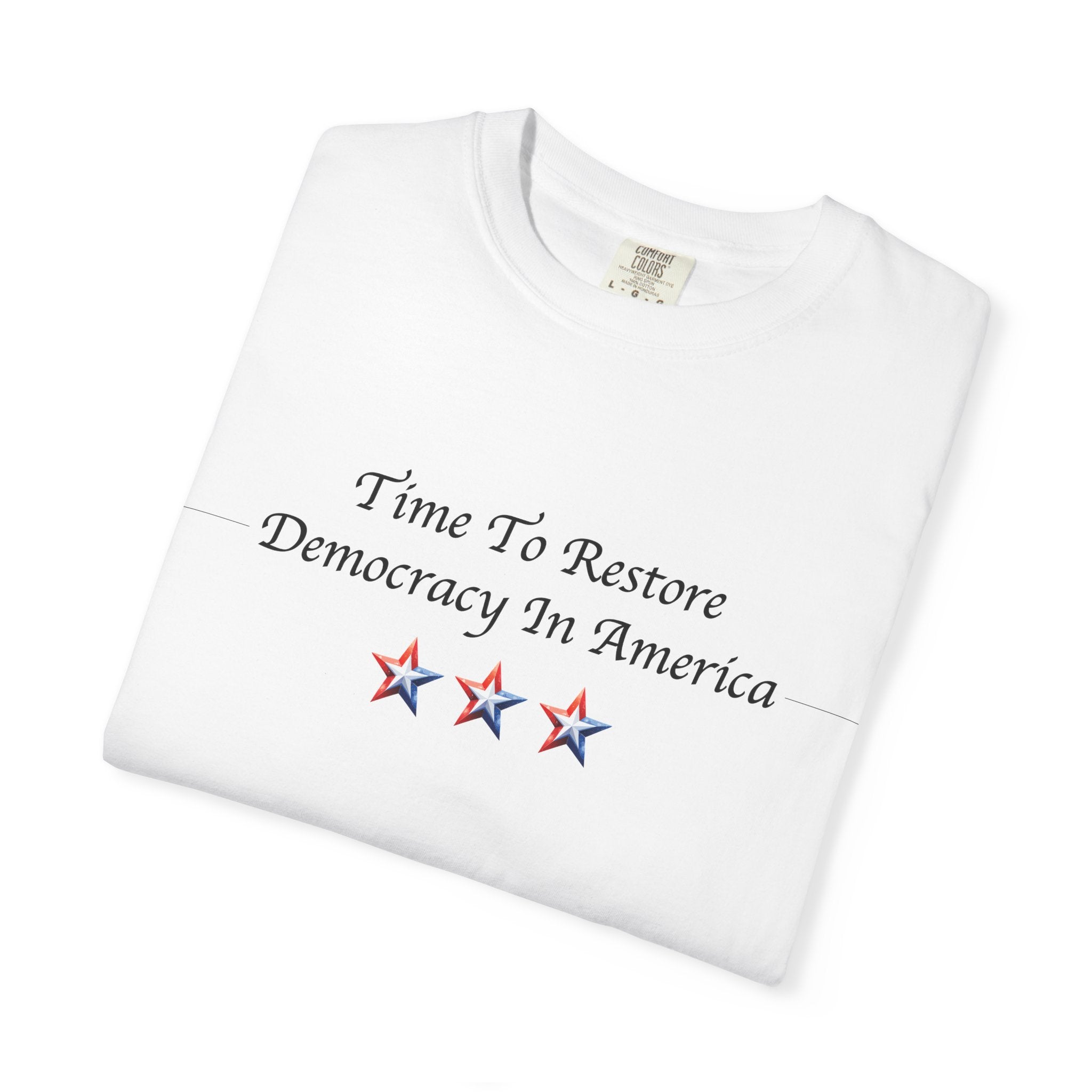 Time To Restore Democracy In America Premium T-Shirt